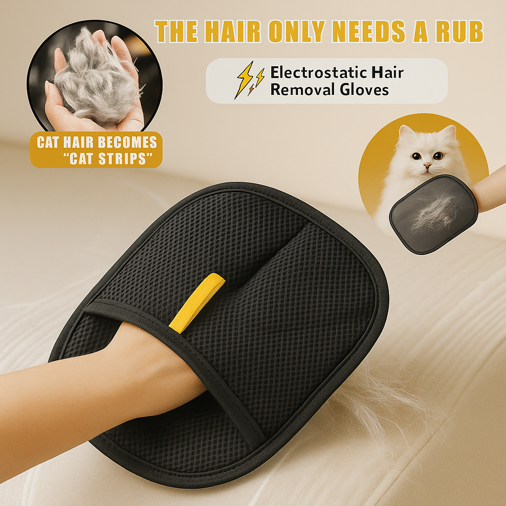 Furloin Pet Hair Removing Gloves